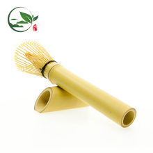 Bambú de tallo largo Chasen Matcha hecho a mano de bambú
